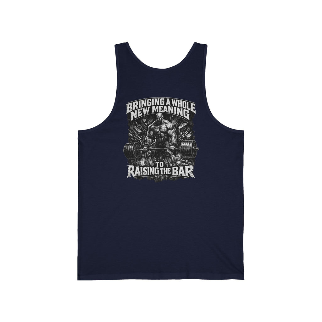 Tough Guy Threads Tank Top — 'Bringing a Whole New Meaning to Raising the Bar' Gym Tank