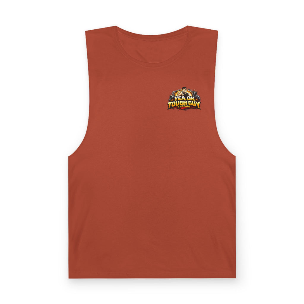 Train Like a Demon Tank Top — Gym Muscle Sleeveless Shirt