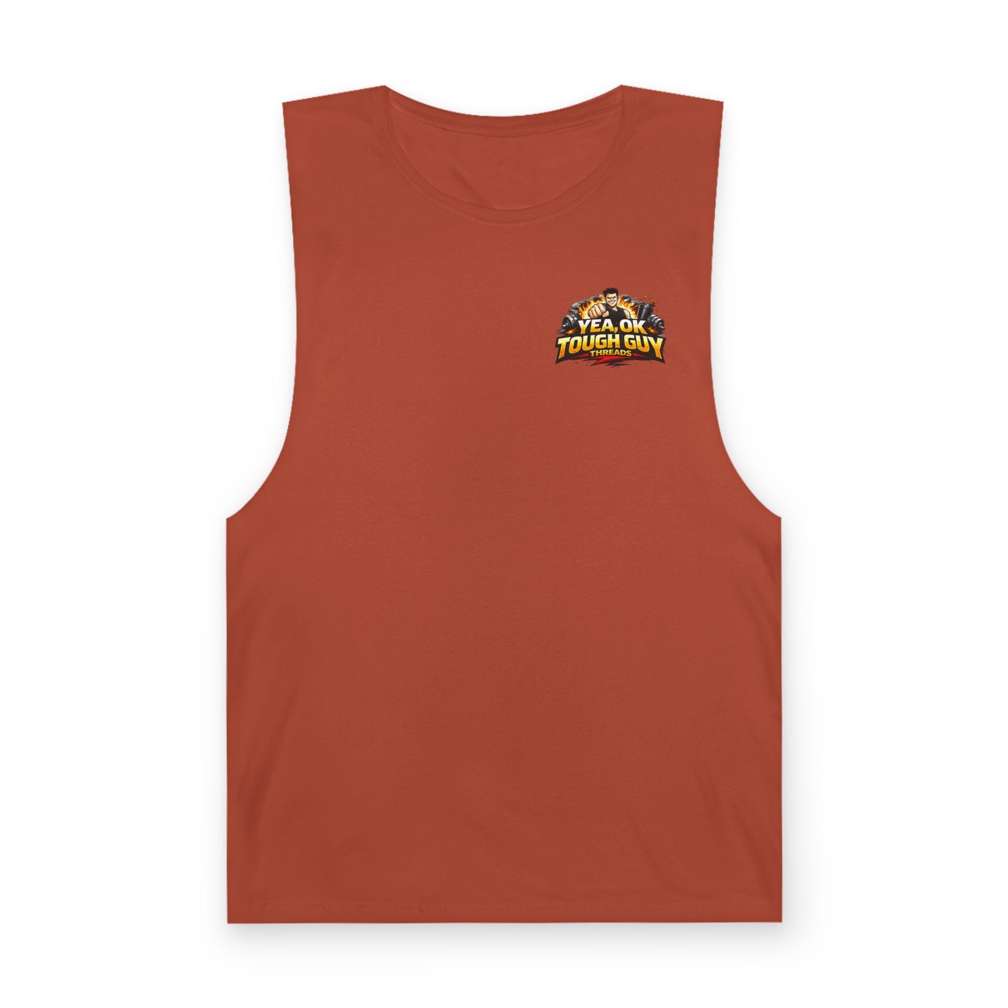 Train Like a Demon Tank Top — Gym Muscle Sleeveless Shirt