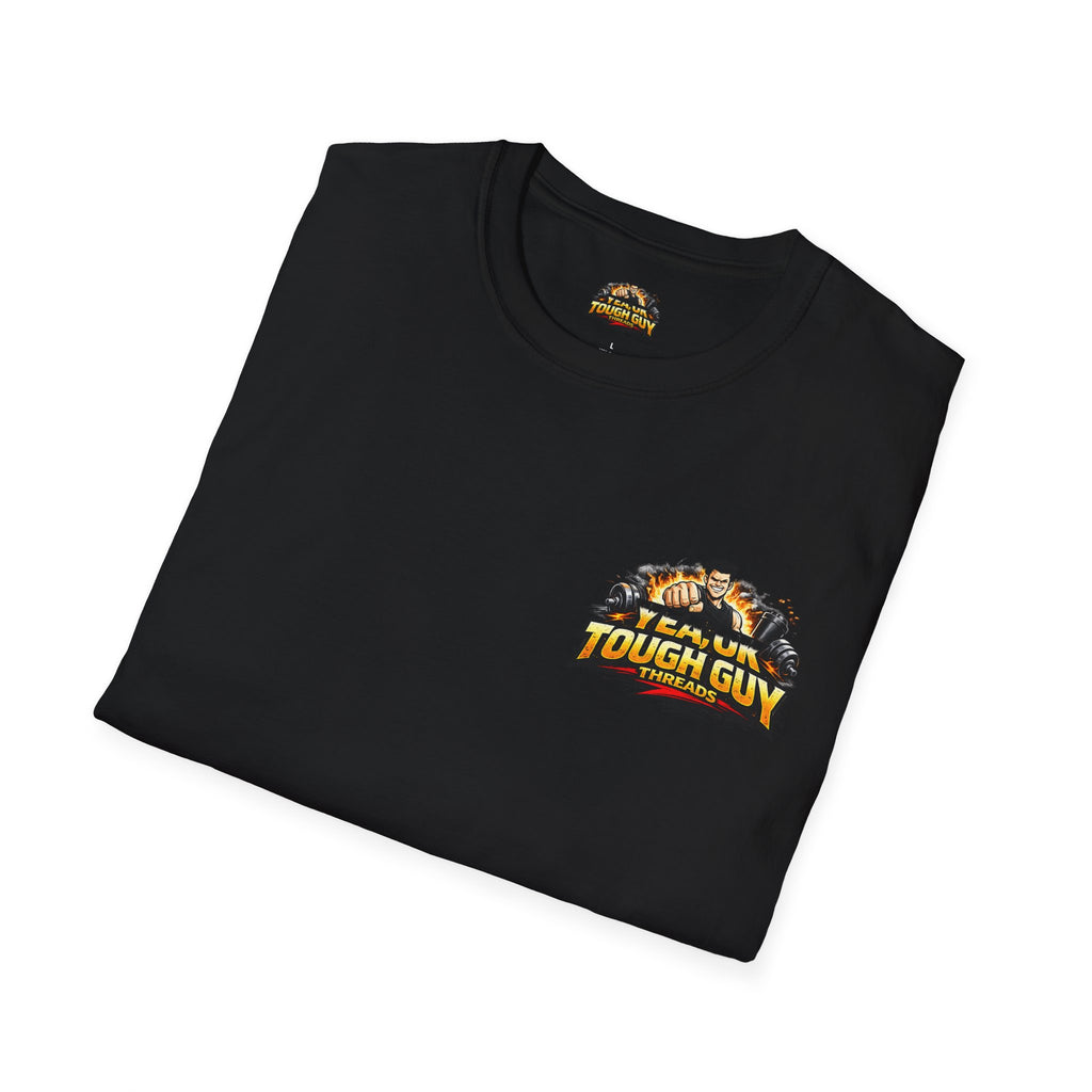 ADH Squirrel T-Shirt — Funny Nutty 'Yeah Ok Tough Guy' Graphic Tee