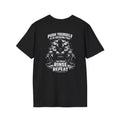 Gym T-Shirt — "Push Yourself to the Breaking Point: Tear. Break. Rinse. Repeat." Motivational Workout Tee