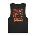 Train Like a Demon Tank Top — Gym Muscle Sleeveless Shirt