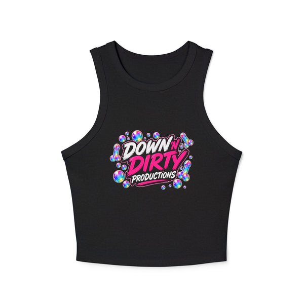I Love Blowing Bubbles Racer Tank