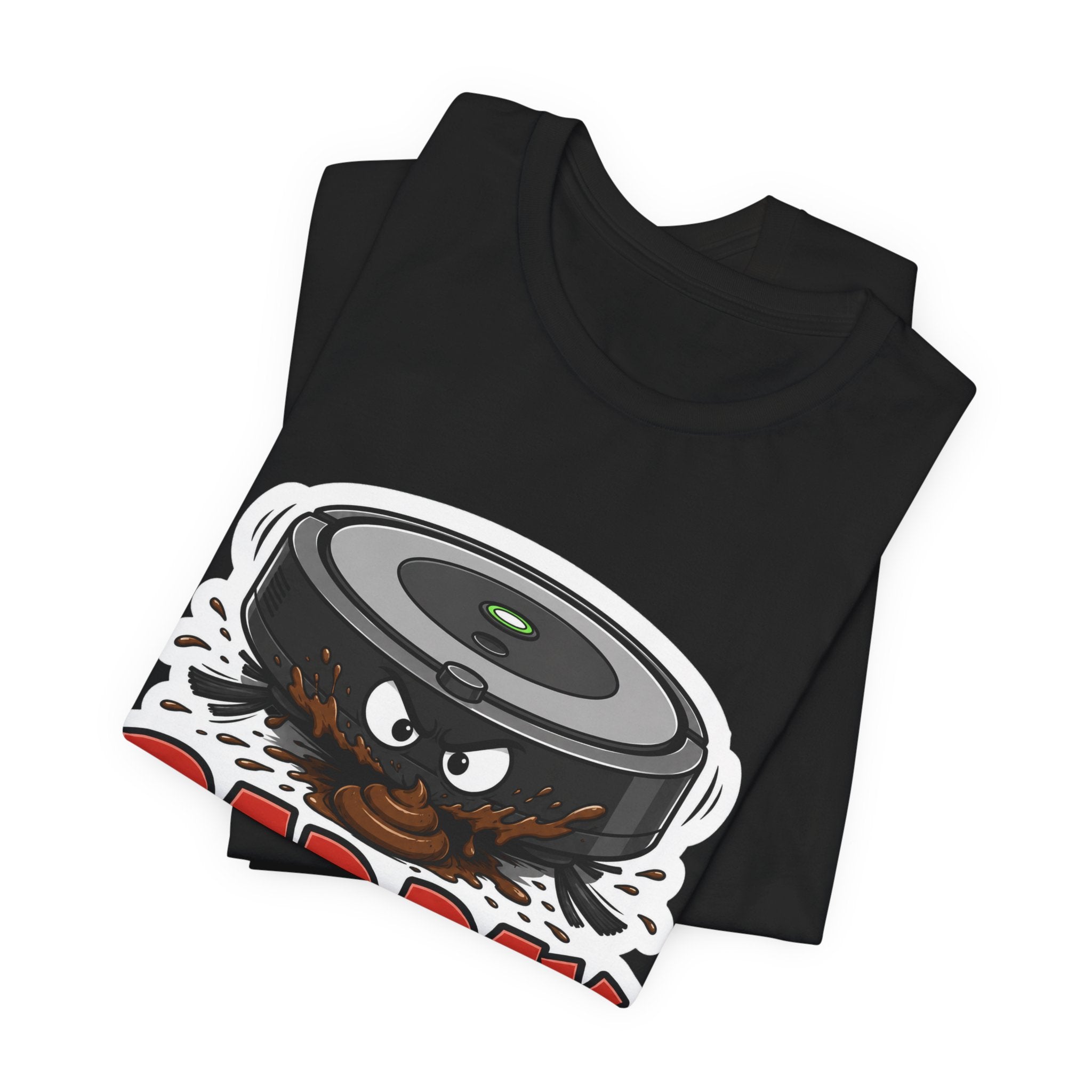 Bad Day Vacuum Cleaner Tee — Funny Appliance Cartoon T‑Shirt