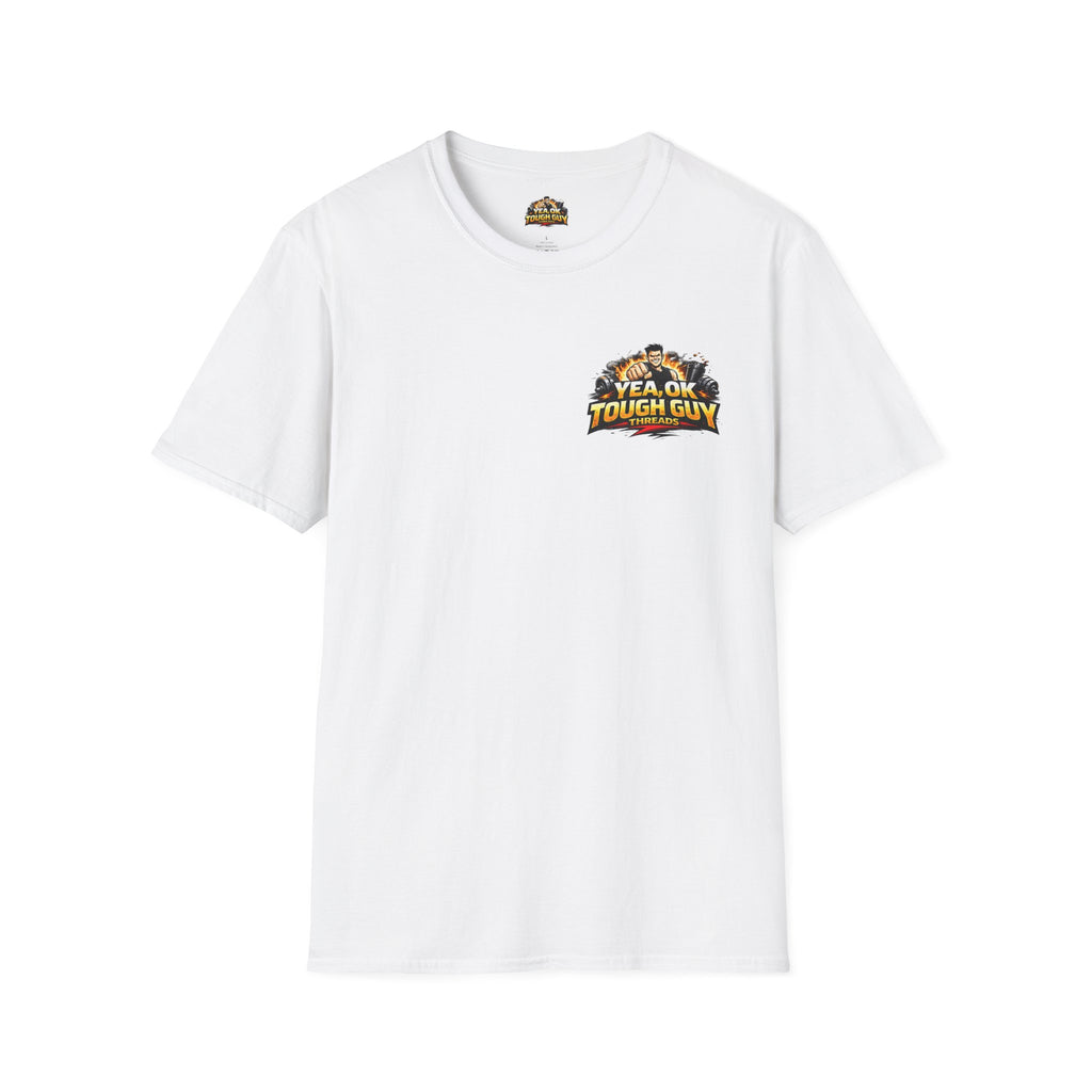 ADH Squirrel T-Shirt — Funny Nutty 'Yeah Ok Tough Guy' Graphic Tee