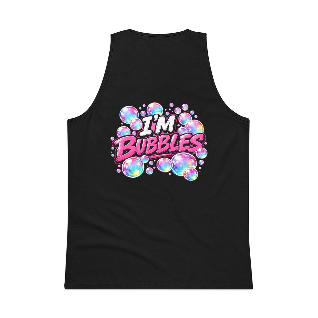 Bubbles Productions Tank Top — "I'm Bubbles" Graphic Men's Tank