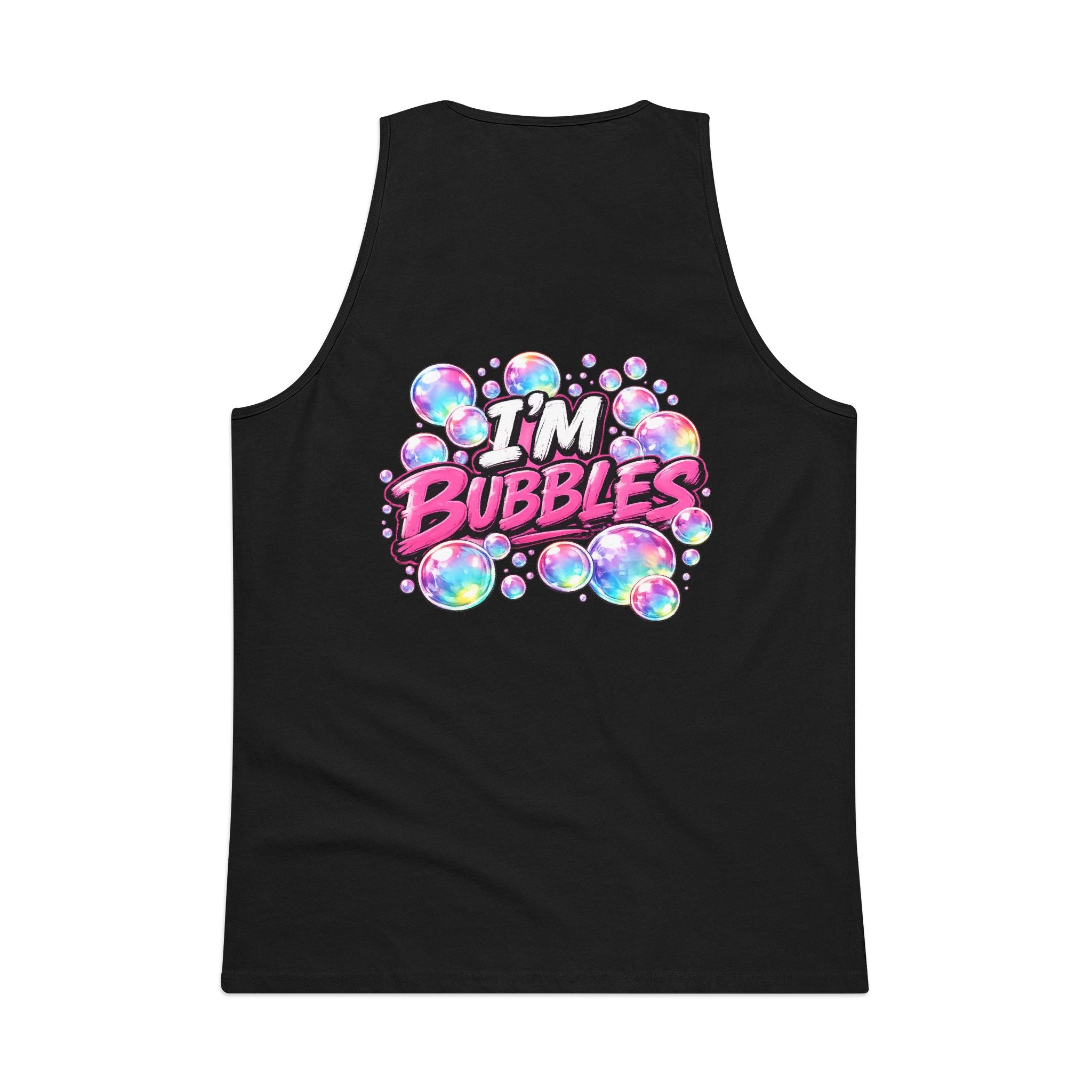 Bubbles Productions Tank Top — "I'm Bubbles" Graphic Men's Tank