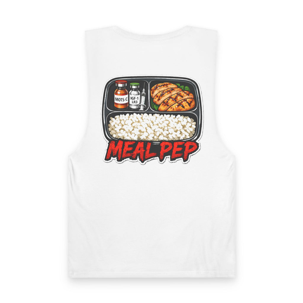 Meal Prep Tank Top — "Meal Pep" Bento Graphic Fitness Tank