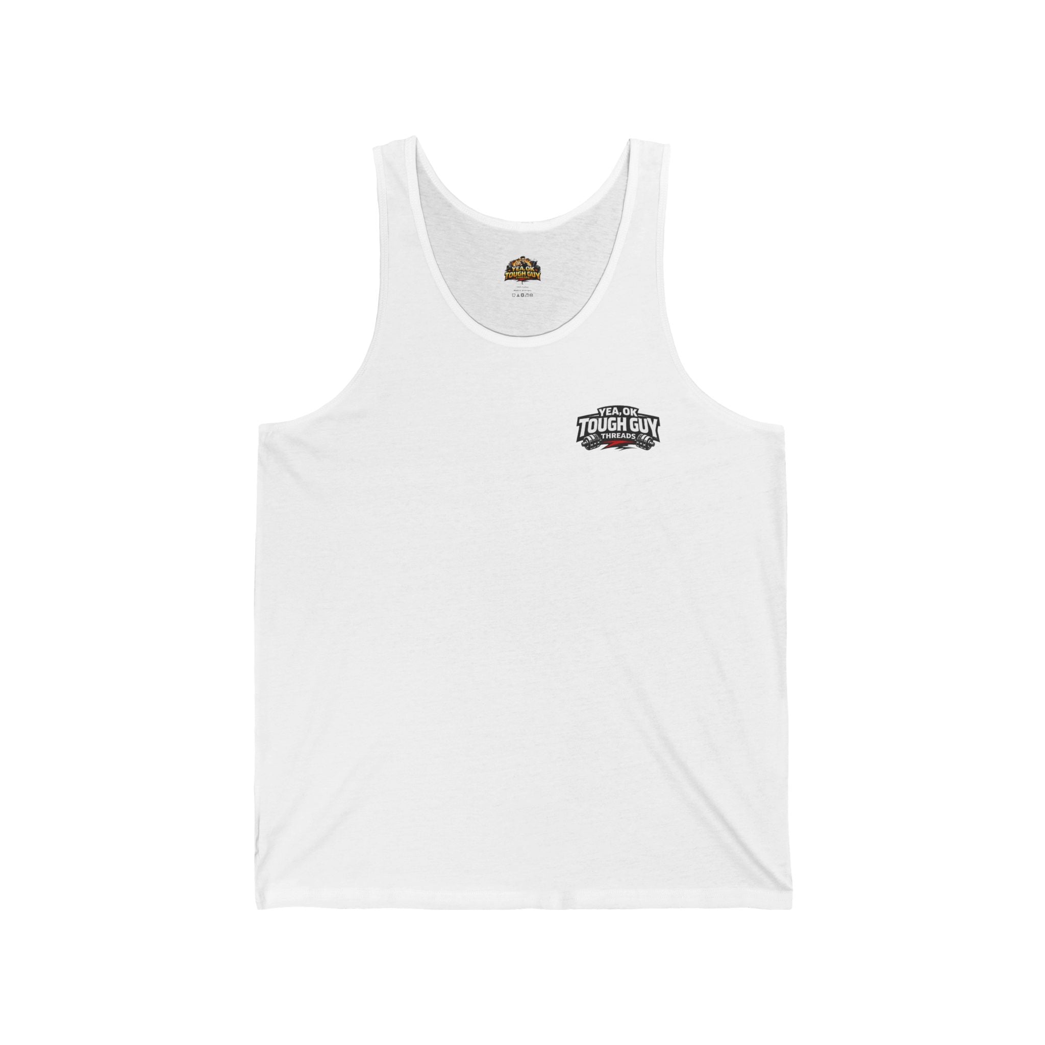 Gasoline and Creatine Skull Tank Top — Gym & Motorcycle Muscle Tank