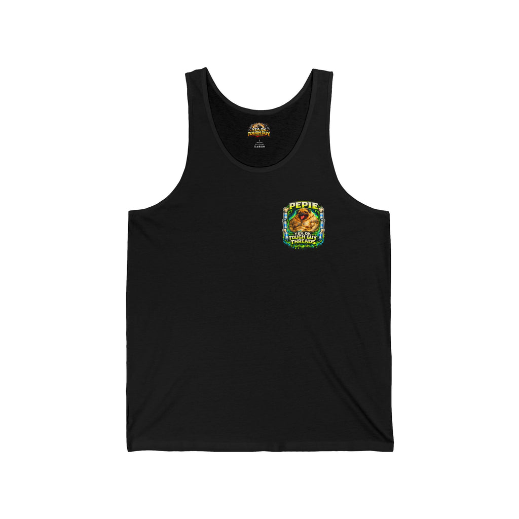 Pepie the Pug "Don't Do Metabolics" Tank Top — Funny Graphic Pug Vest