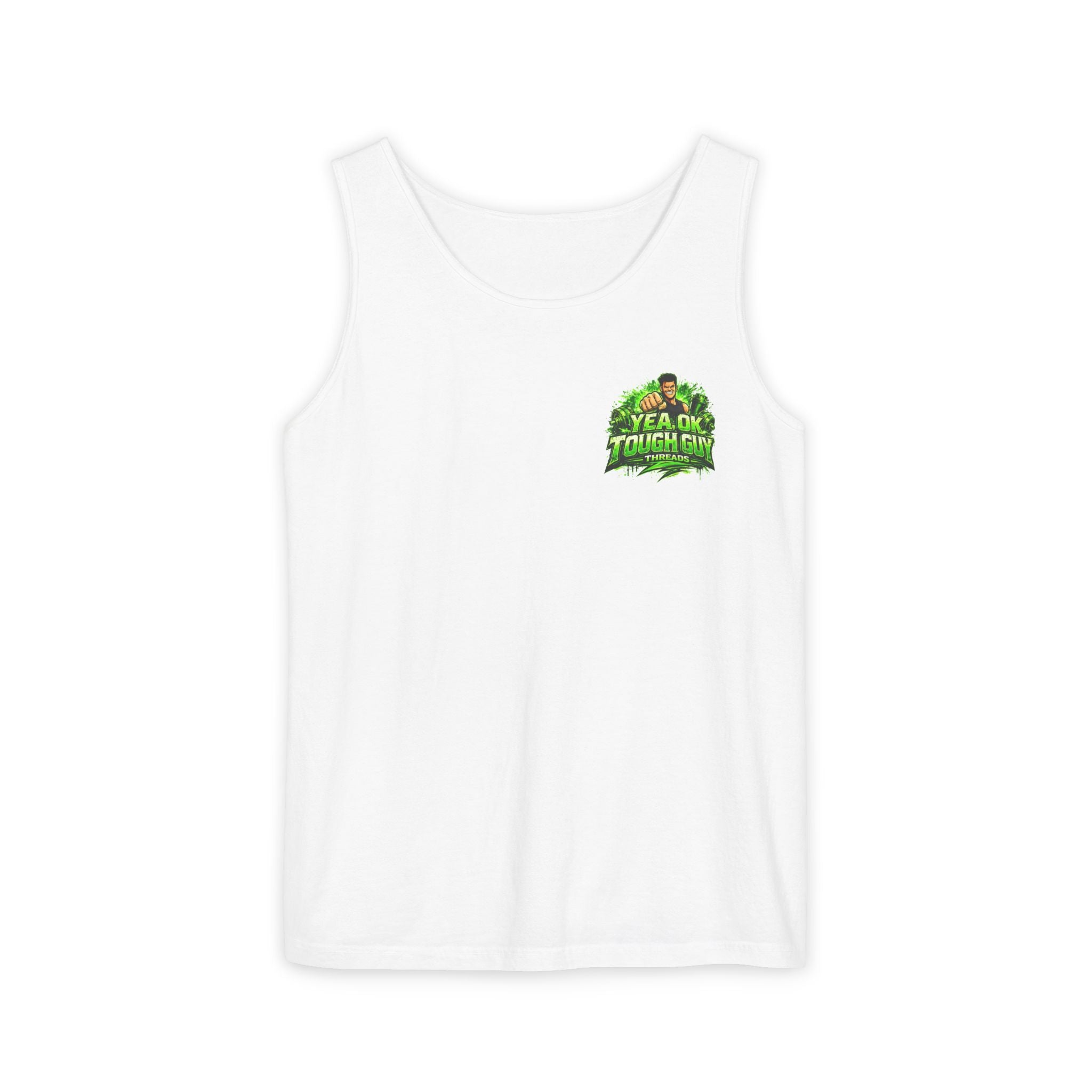 Tank Top — “The Iron Doesn’t Care” Gym Motivation Weightlifting Tank