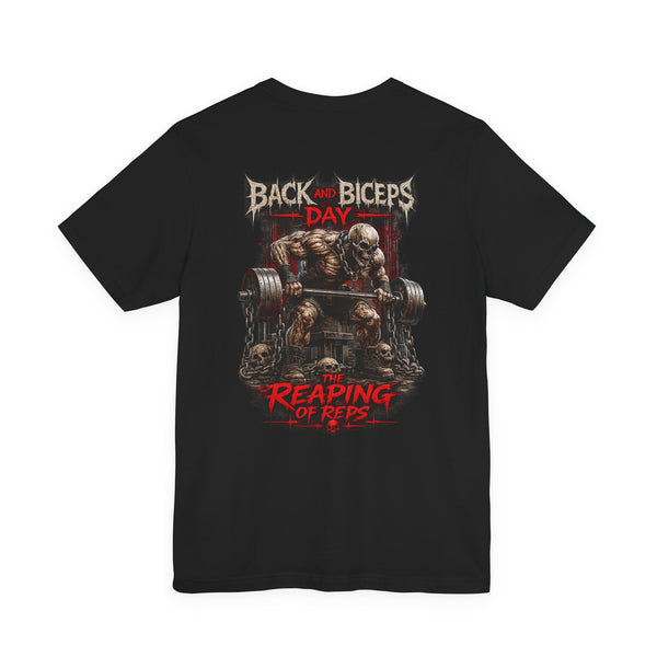 Back & Biceps Day Tee