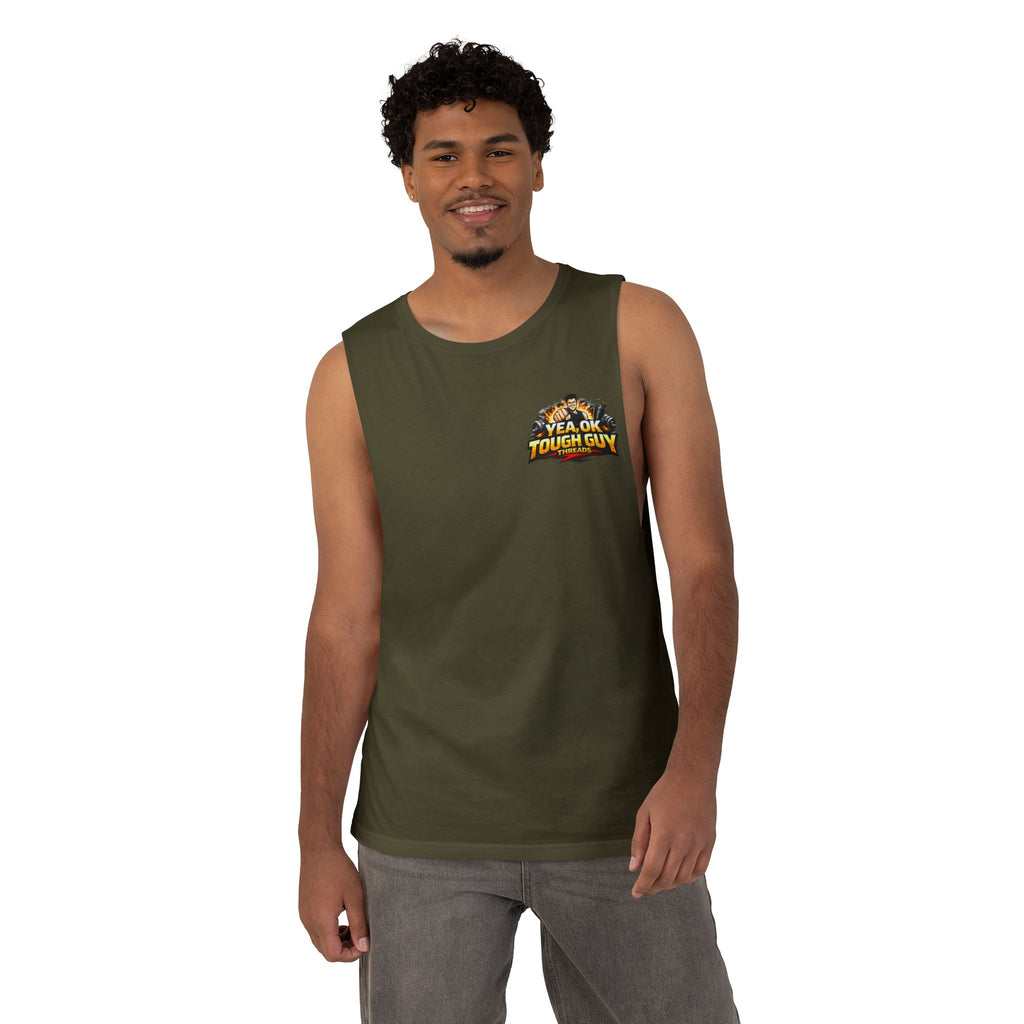 Discipline Over Motivation Tank Top — Gym Workout Fitness Muscle Tee