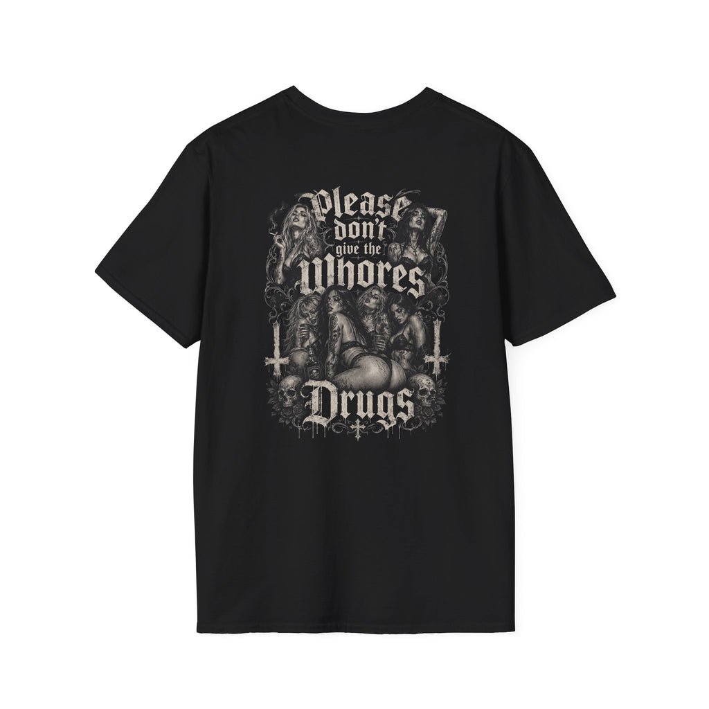 Sinner Graphic T‑Shirt — Gothic Metal Logo Tee