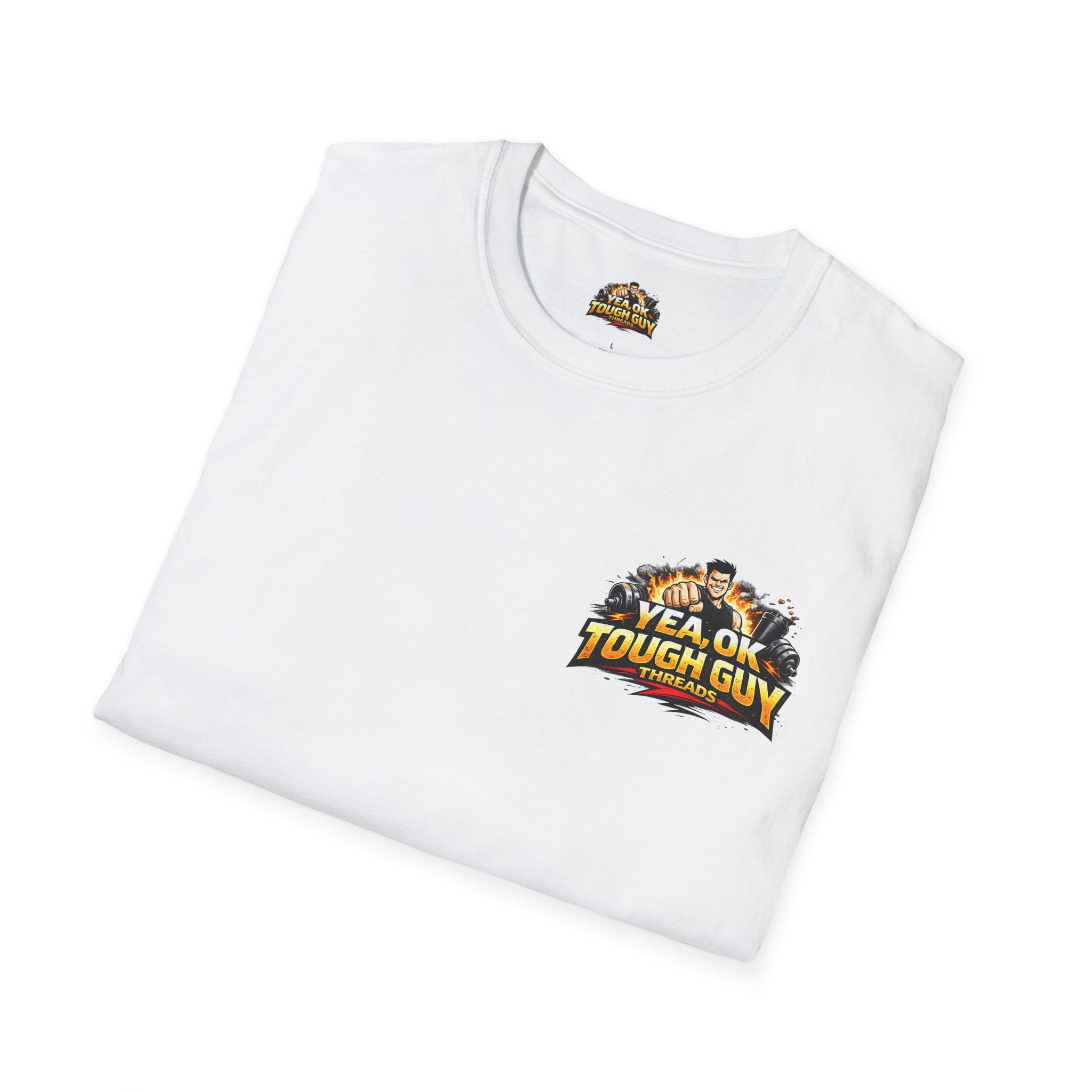 ADH Squirrel T-Shirt — Funny Nutty 'Yeah Ok Tough Guy' Graphic Tee