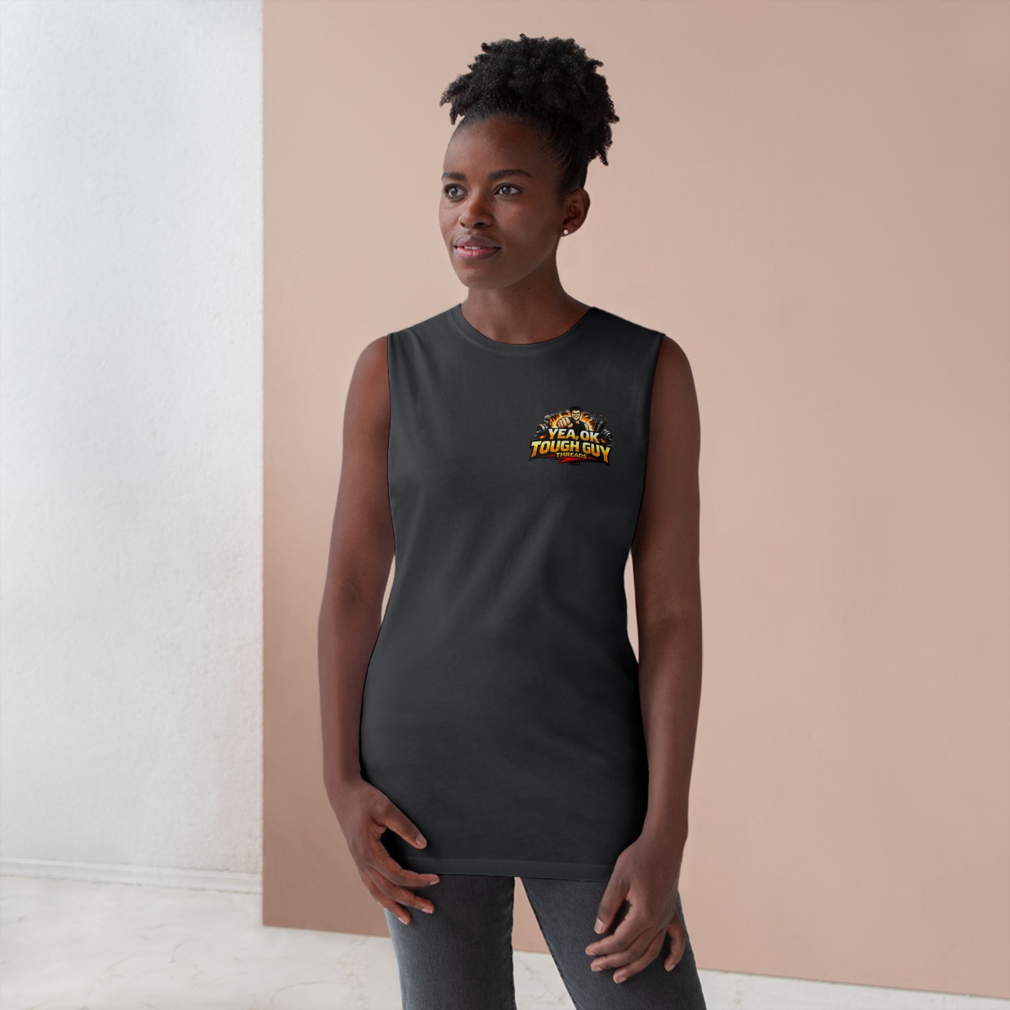 Iron Is My Therapy Tank Top — Gym Workout Muscle Tank