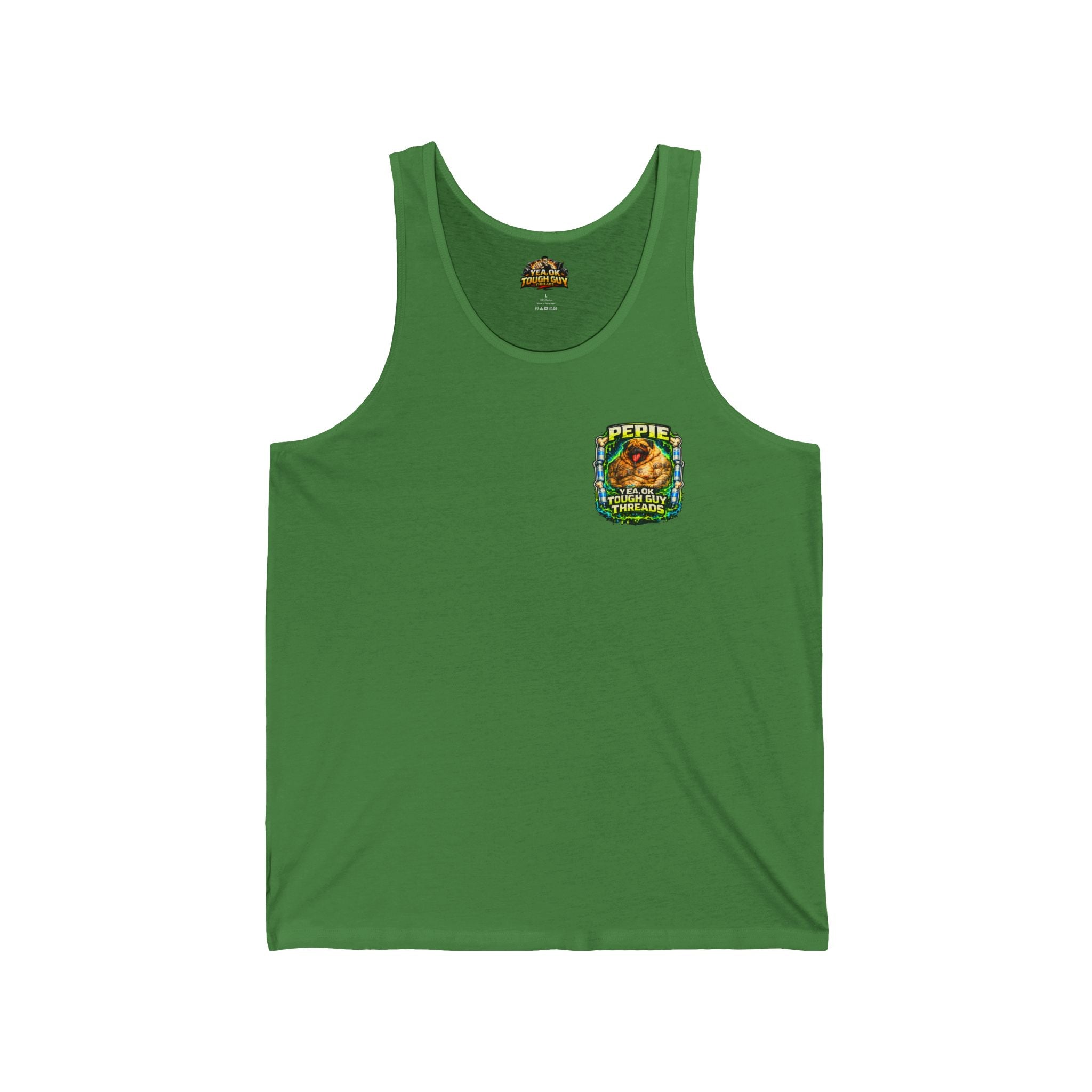 Pepie the Pug "Don't Do Metabolics" Tank Top — Funny Graphic Pug Vest