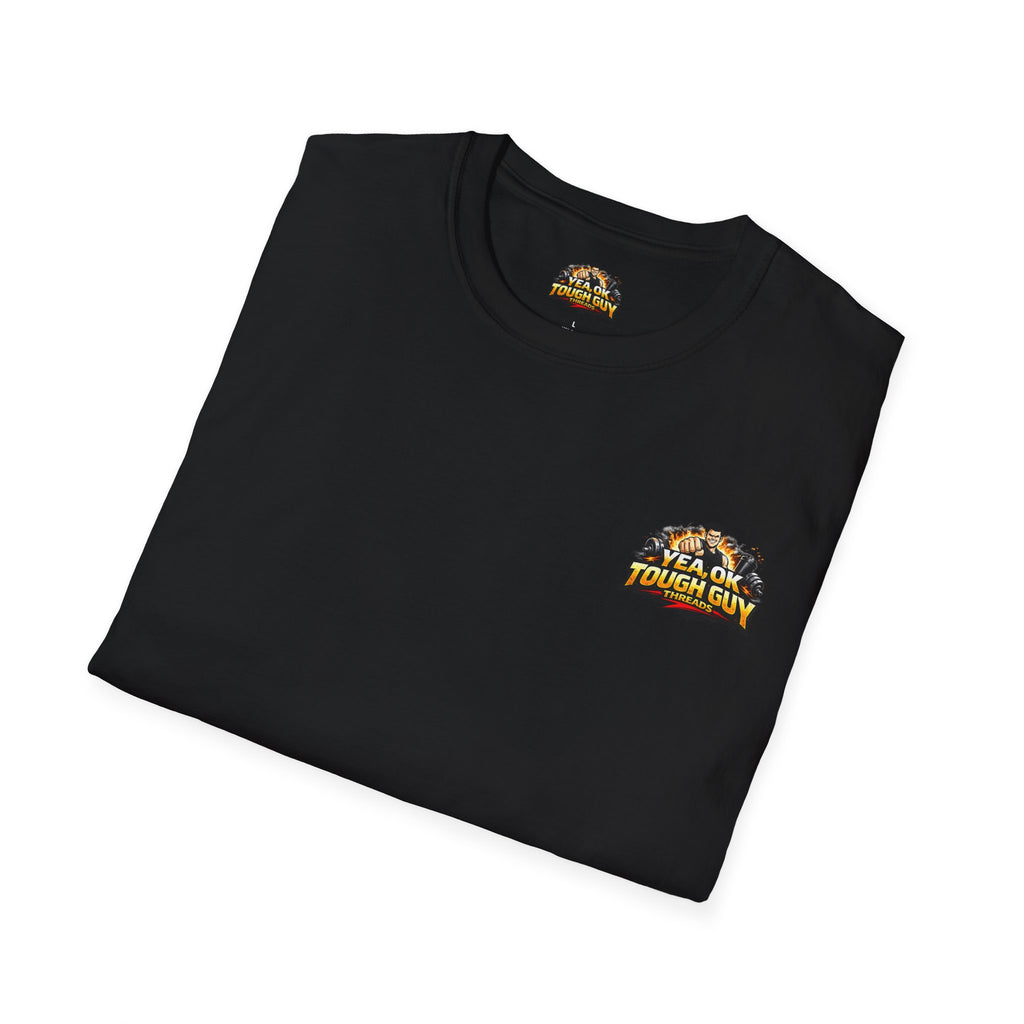 Gym T-Shirt — "Push Yourself to the Breaking Point: Tear. Break. Rinse. Repeat." Motivational Workout Tee