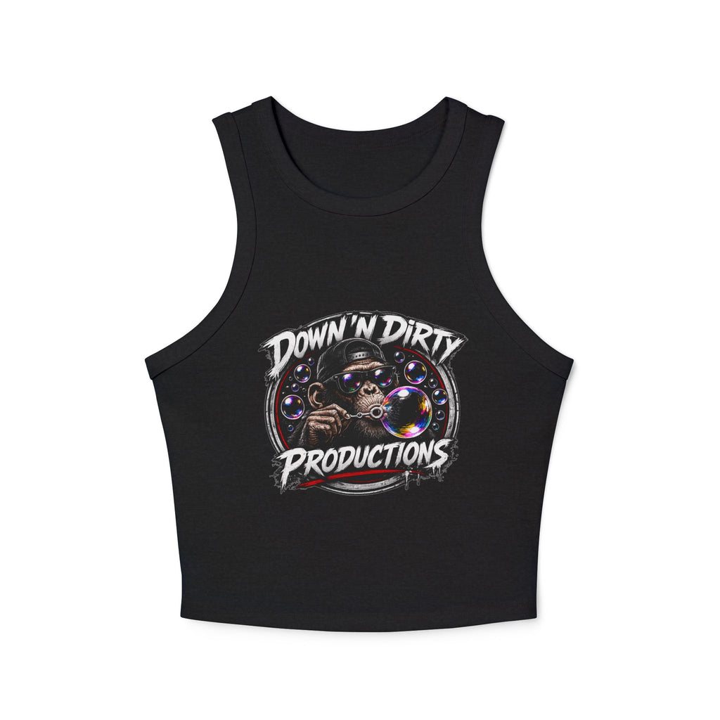 Down'n Dirty Productions 'I Loving Blowing Bubbles' Women's Racer Tank