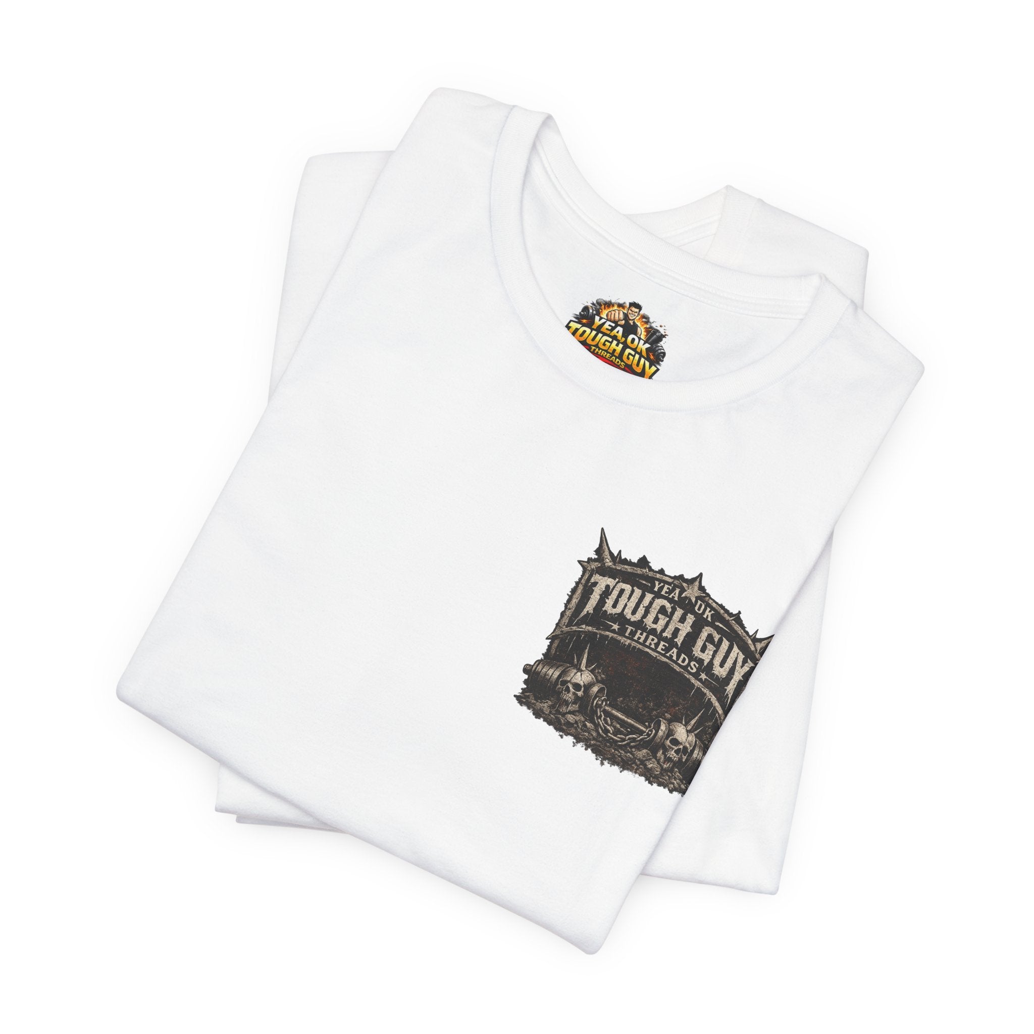 Relentless Tough Guy Graphic Tee — "Relentless" Back Print