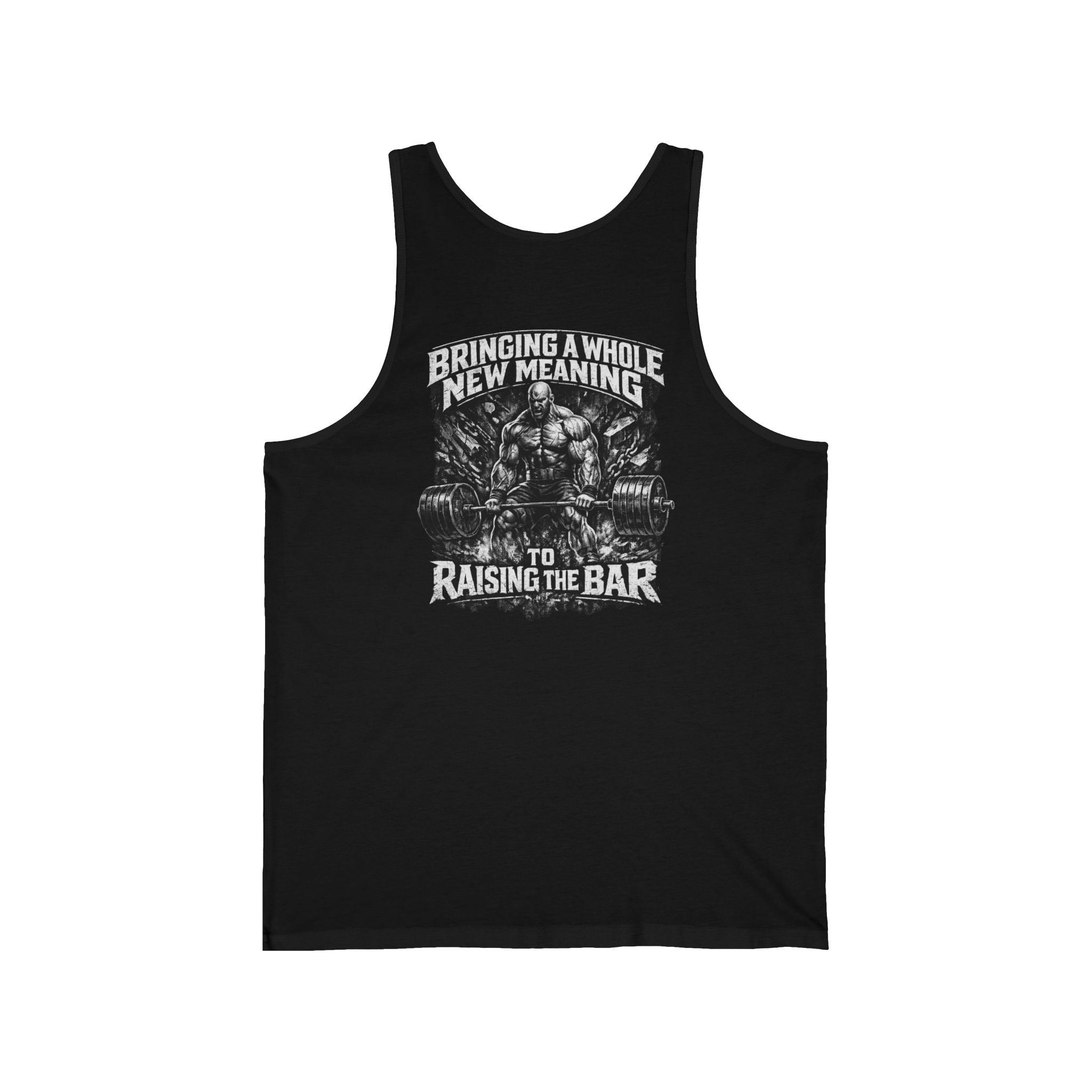 Tough Guy Threads Tank Top — 'Bringing a Whole New Meaning to Raising the Bar' Gym Tank