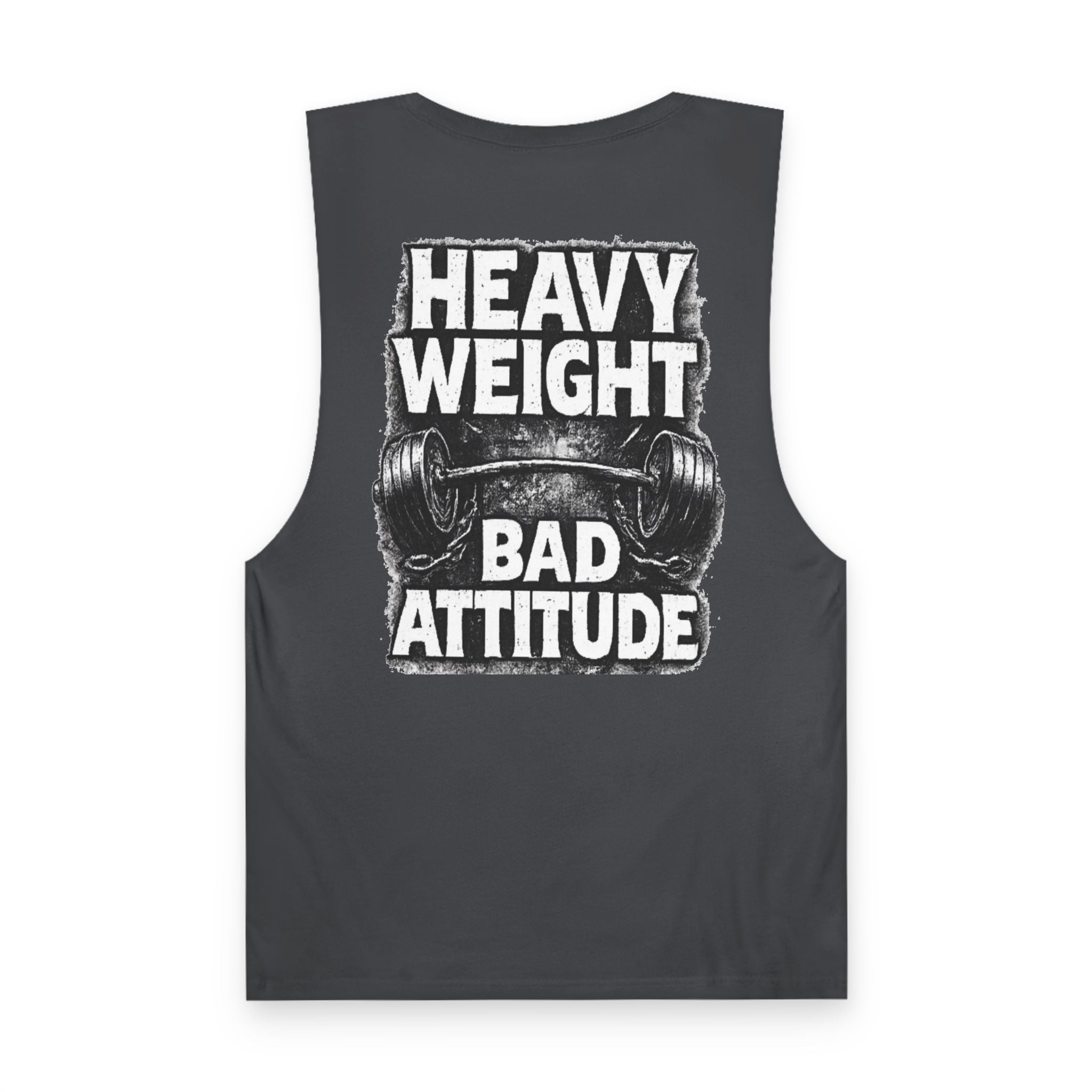 Heavy Weight Bad Attitude Tank Top — Gym Workout Muscle Tank