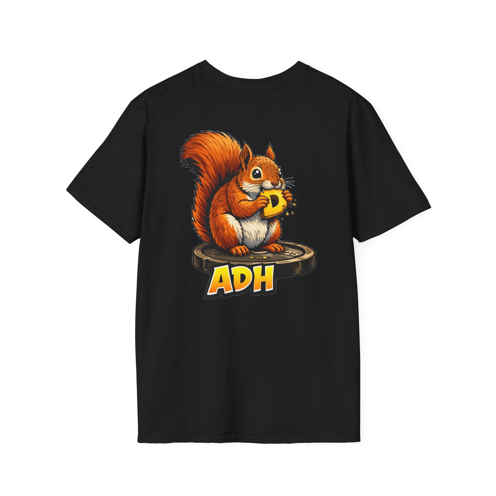 ADH Squirrel T-Shirt — Funny Nutty 'Yeah Ok Tough Guy' Graphic Tee