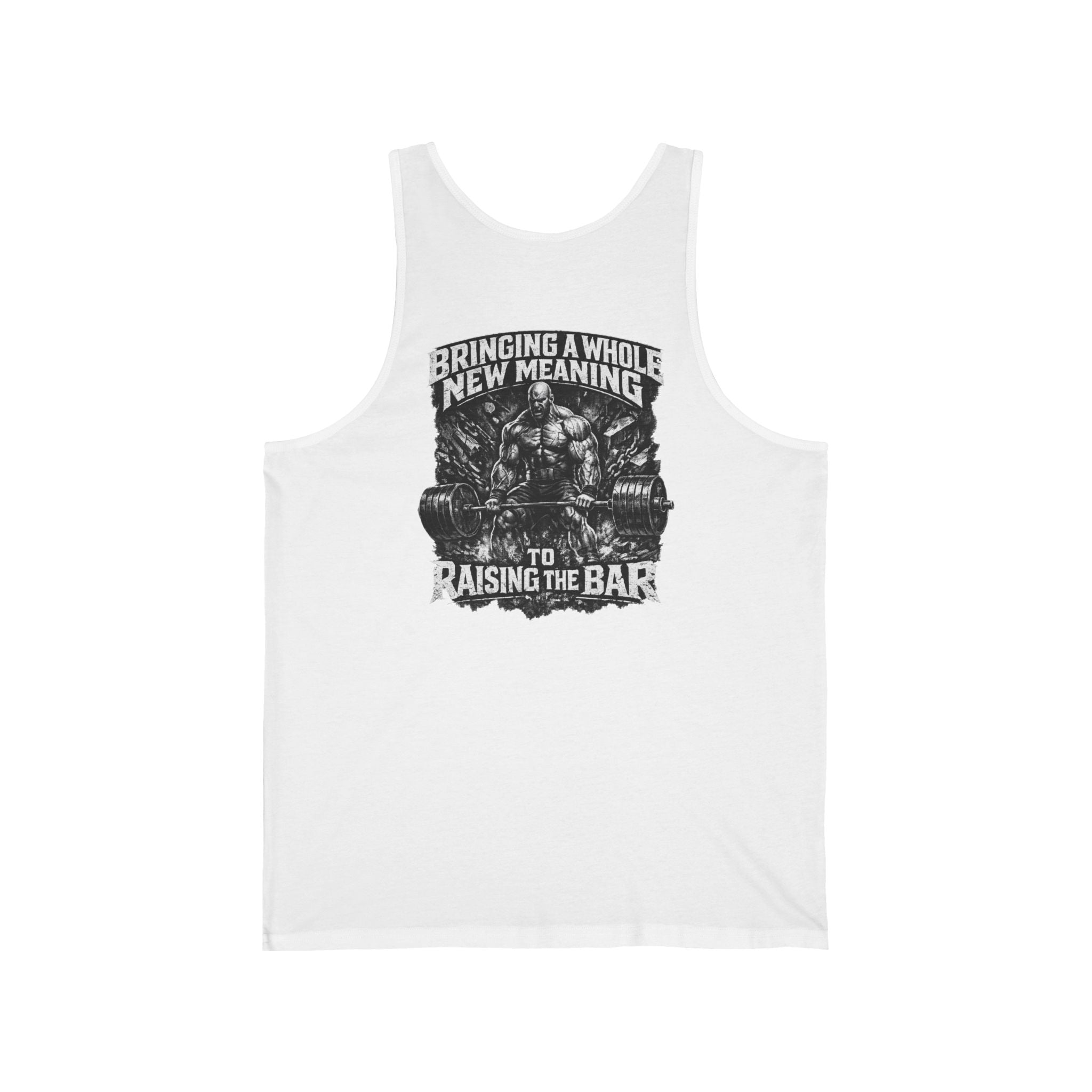 Tough Guy Threads Tank Top — 'Bringing a Whole New Meaning to Raising the Bar' Gym Tank