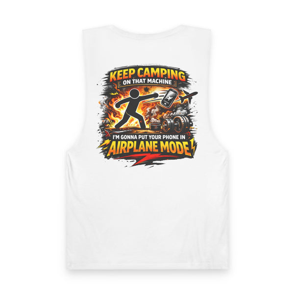 Keep Camping Airplane Mode Tank