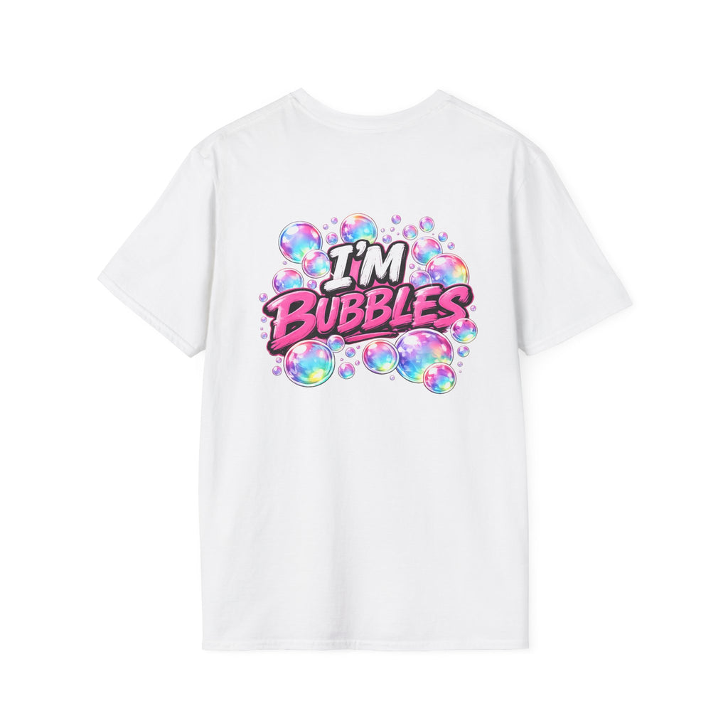 Down 'N Dirty Productions Graphic T-Shirt — Neon Bubble Logo Tee