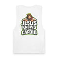 Jesus Knows You Skipped Cardio Tank Top — Funny Christian Workout Tank