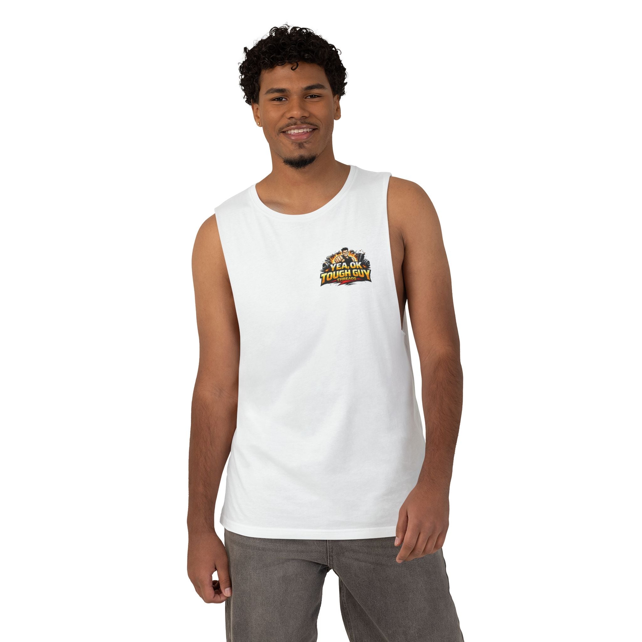 Iron Is My Therapy Tank Top — Gym Workout Muscle Tank