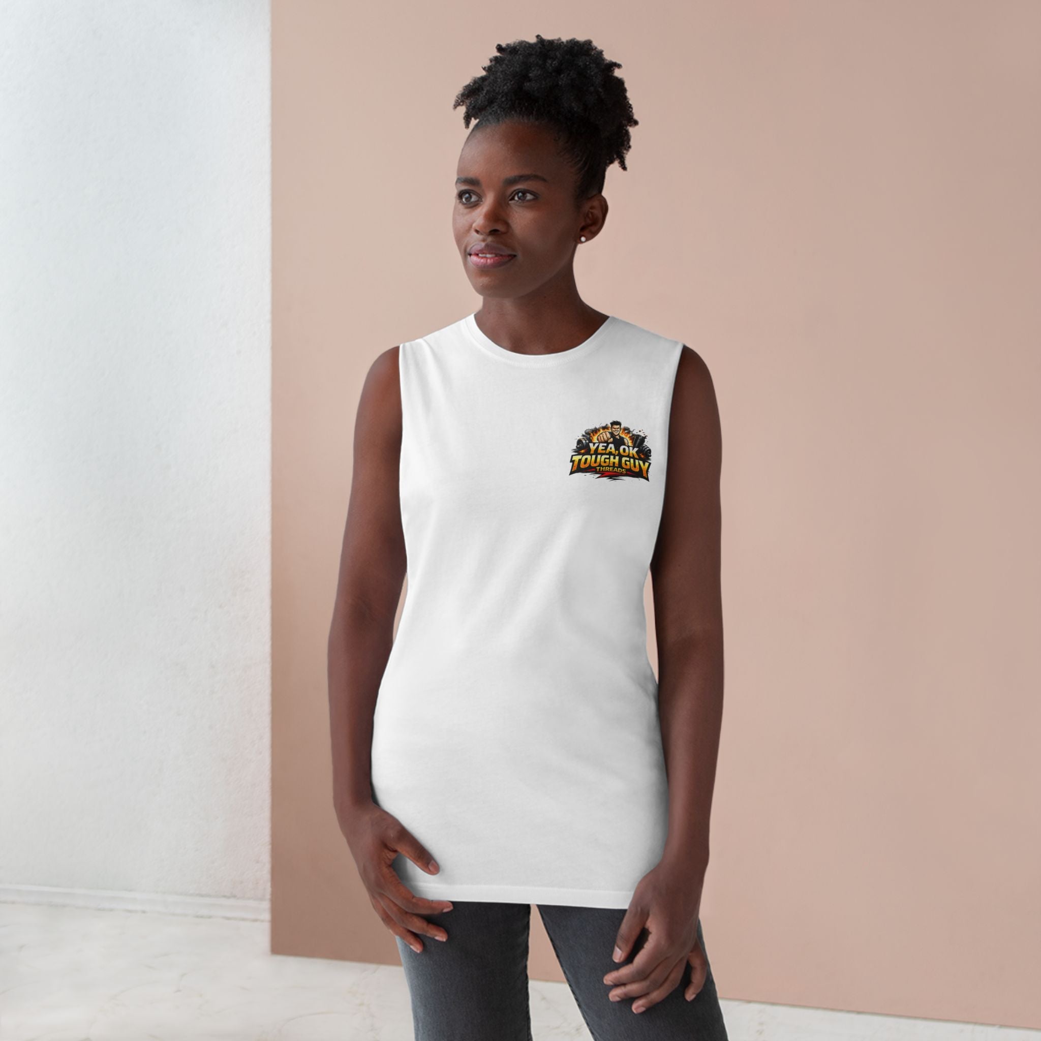 Train Like a Demon Tank Top — Gym Muscle Sleeveless Shirt