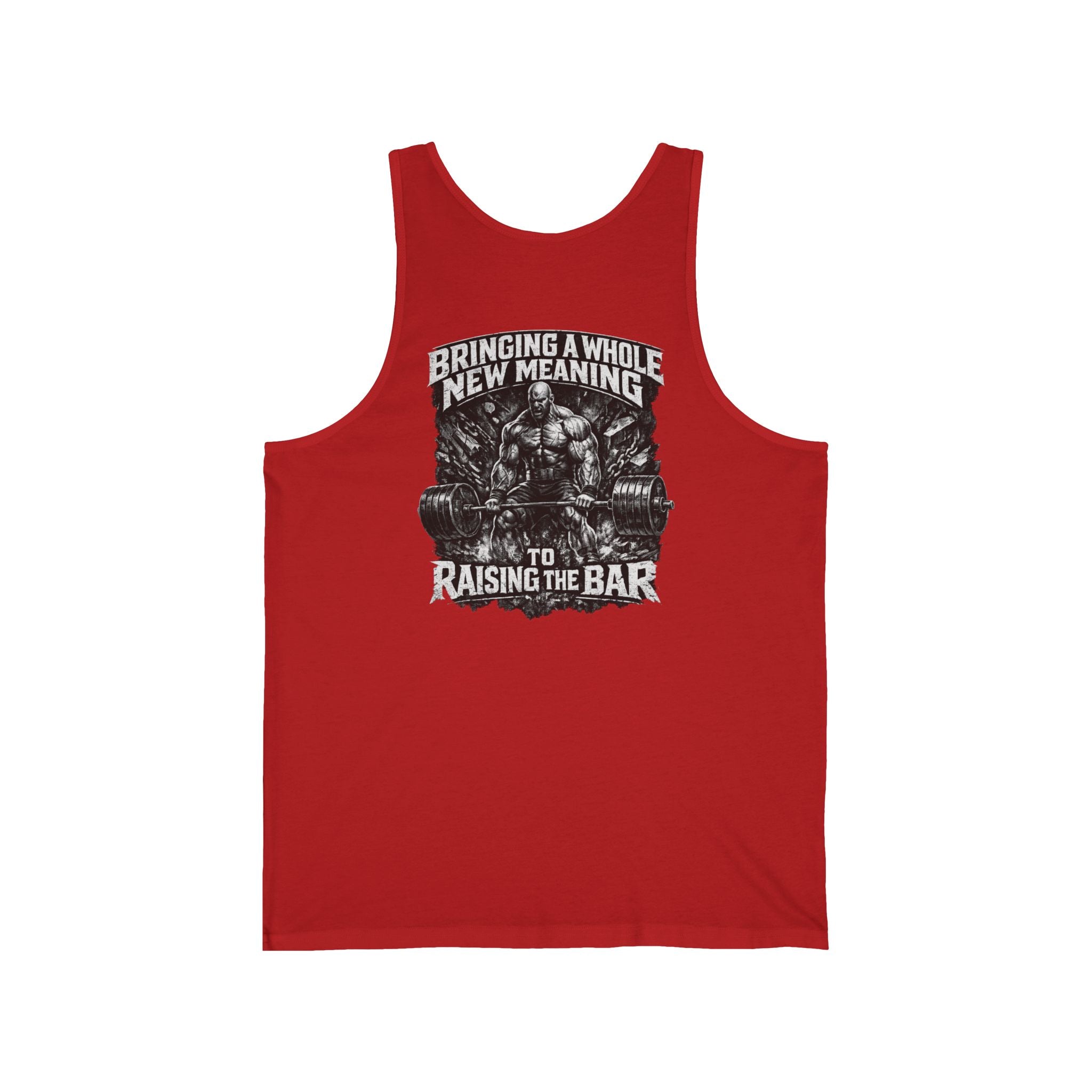 Tough Guy Threads Tank Top — 'Bringing a Whole New Meaning to Raising the Bar' Gym Tank