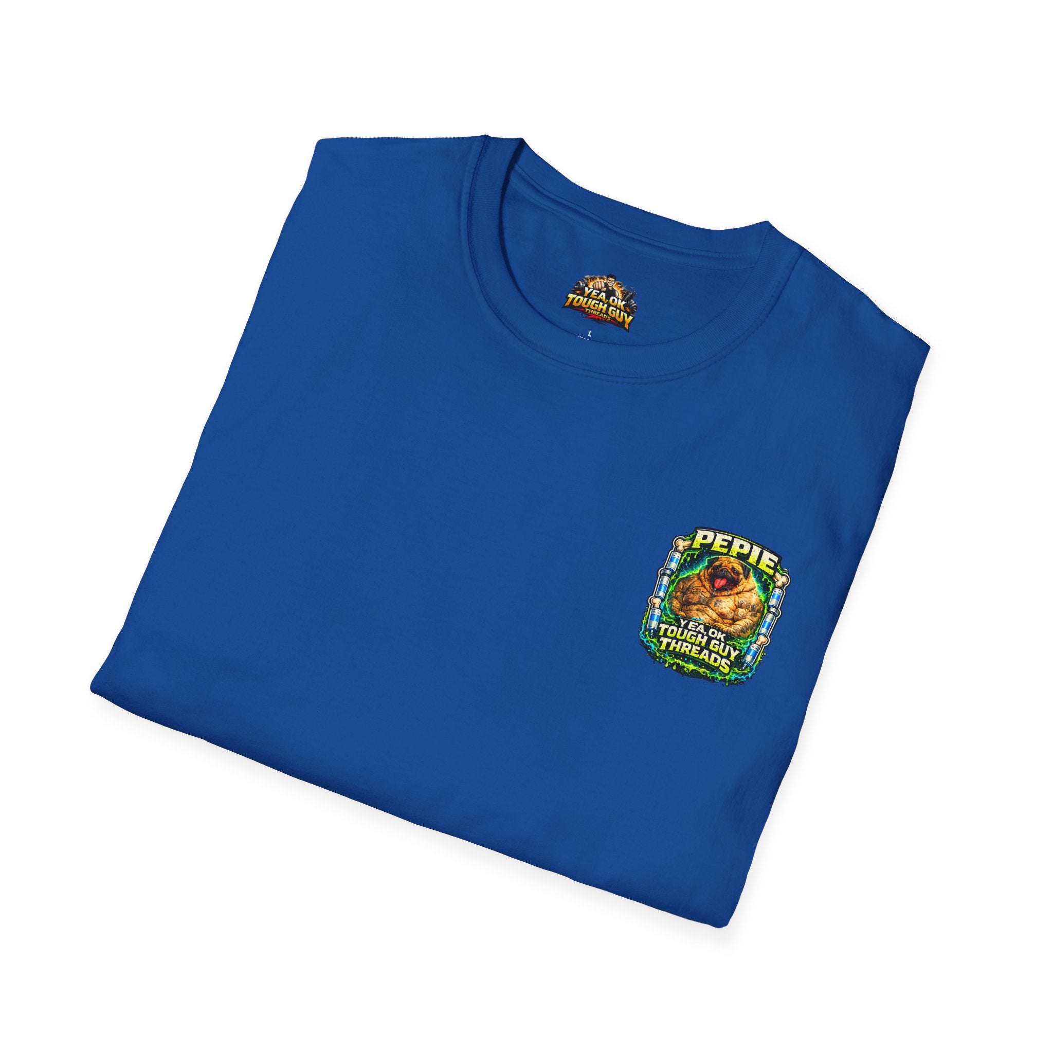 Pug Graphic T-Shirt — “Pepie the Pug Says Don’t Do Metabolics” Funny Dog Tee