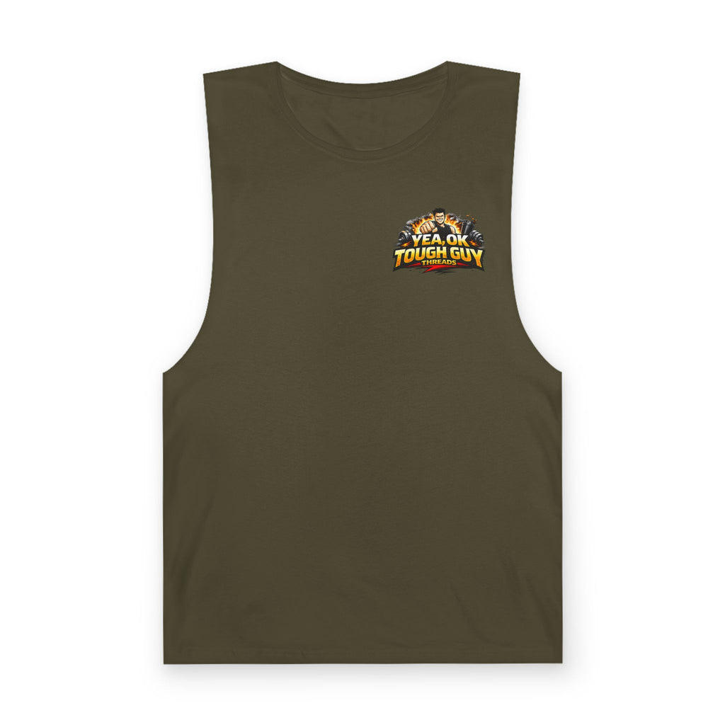 Discipline Over Motivation Tank Top — Gym Workout Fitness Muscle Tee