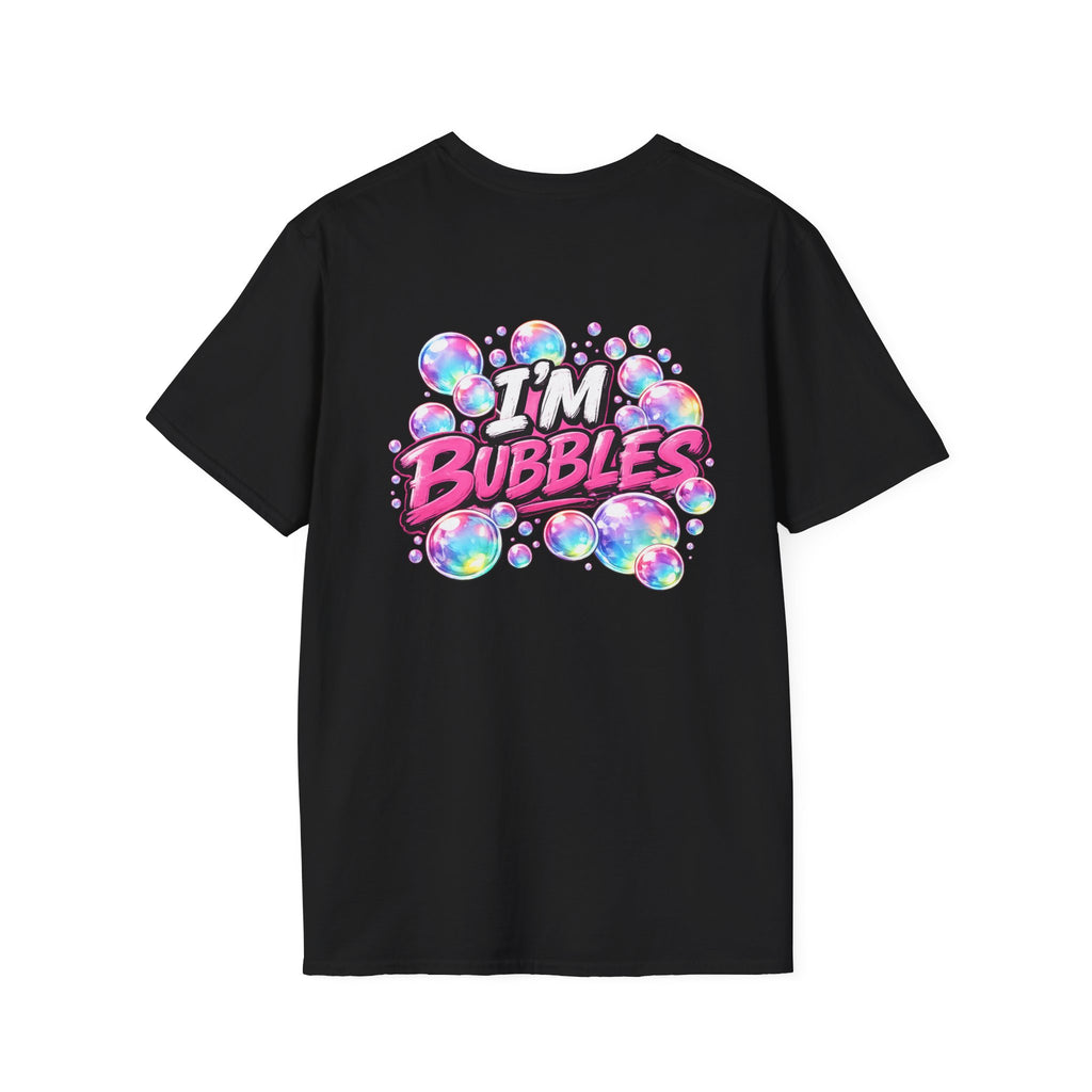 Down 'N Dirty Productions Graphic T-Shirt — Neon Bubble Logo Tee