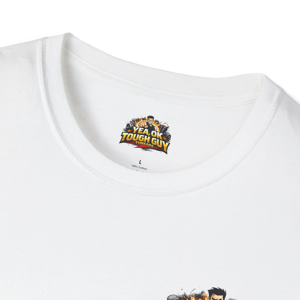 ADH Squirrel T-Shirt — Funny Nutty 'Yeah Ok Tough Guy' Graphic Tee