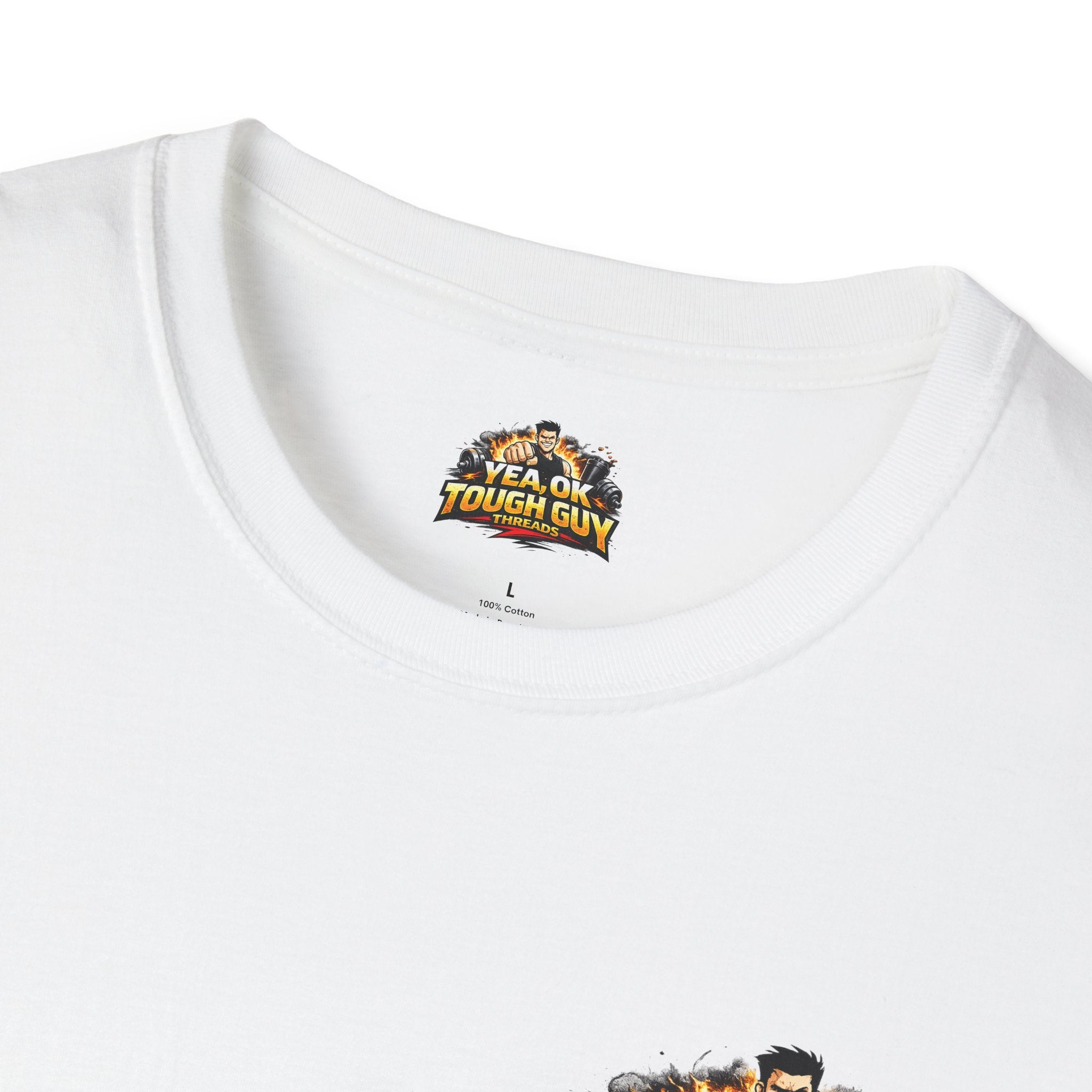 ADH Squirrel T-Shirt — Funny Nutty 'Yeah Ok Tough Guy' Graphic Tee