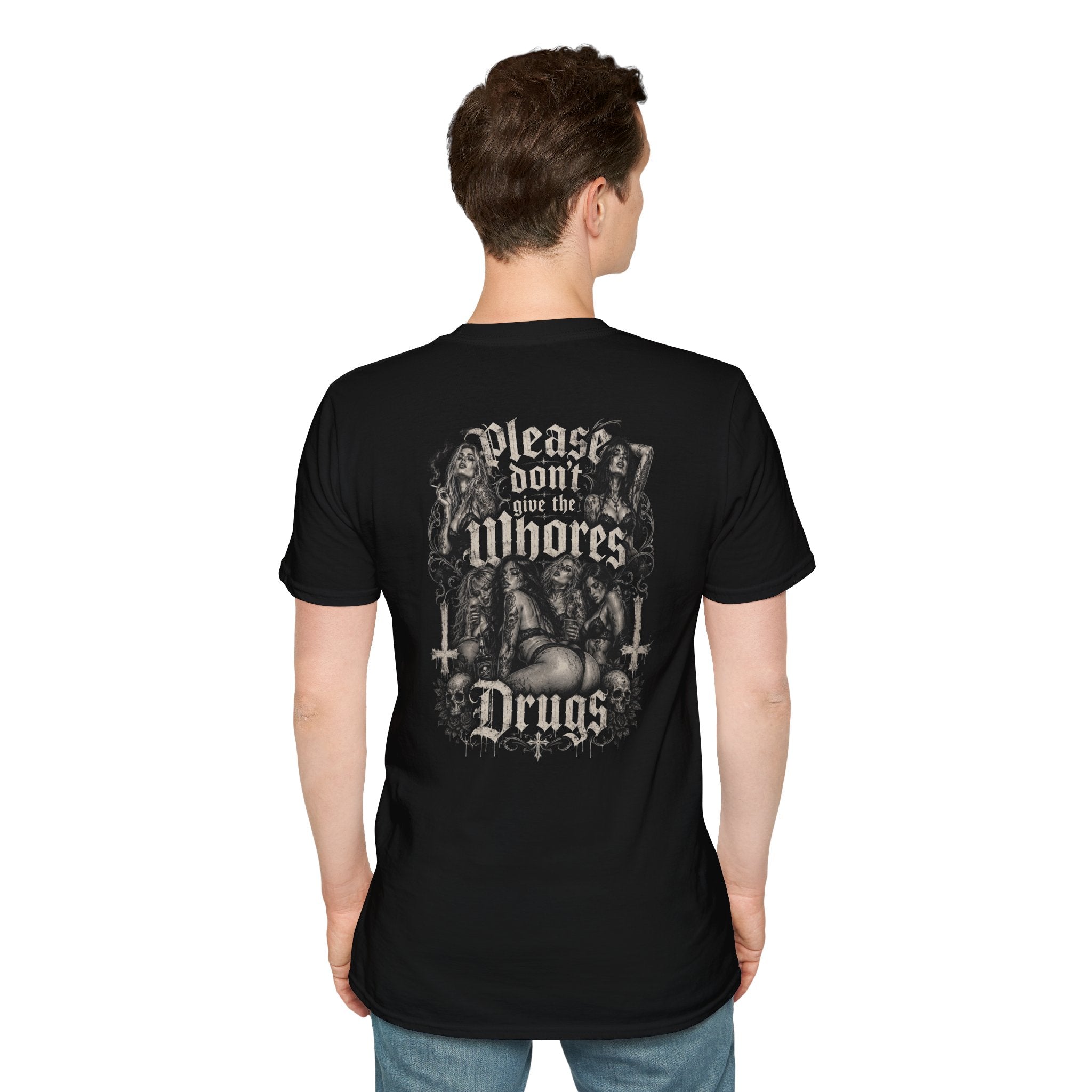 Sinner Graphic T‑Shirt — Gothic Metal Logo Tee