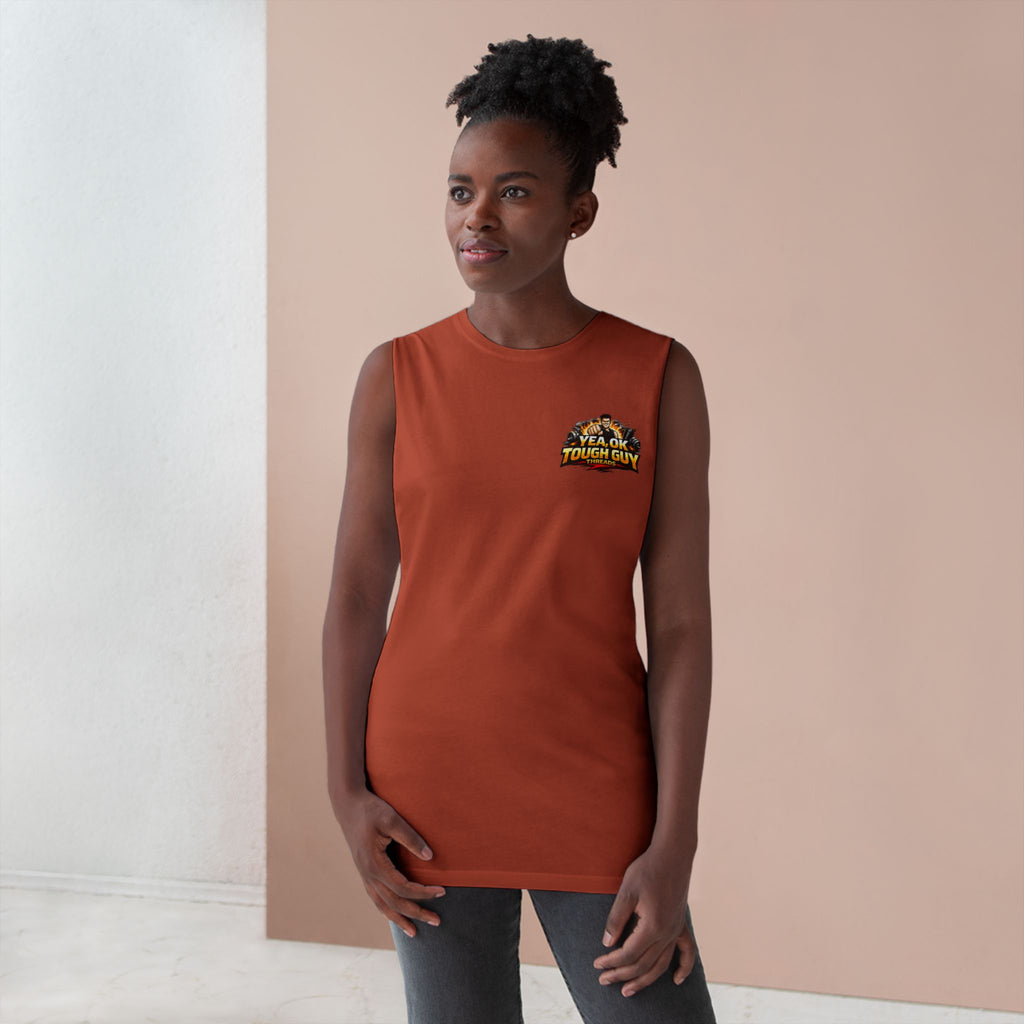 Train Like a Demon Tank Top — Gym Muscle Sleeveless Shirt
