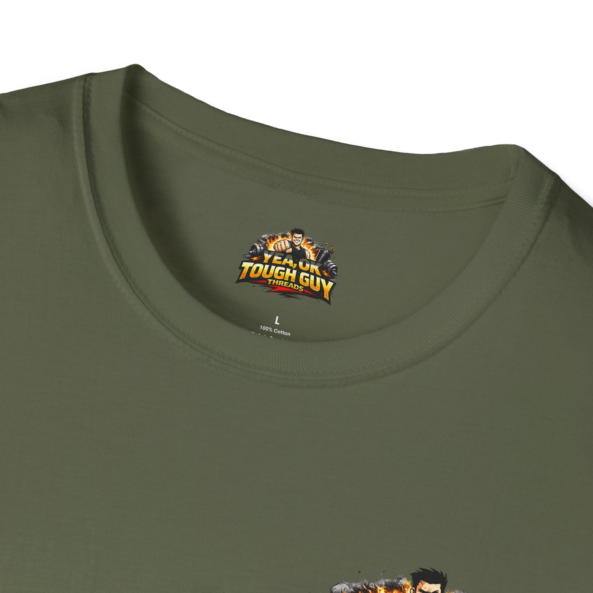 ADH Squirrel T-Shirt — Funny Nutty 'Yeah Ok Tough Guy' Graphic Tee