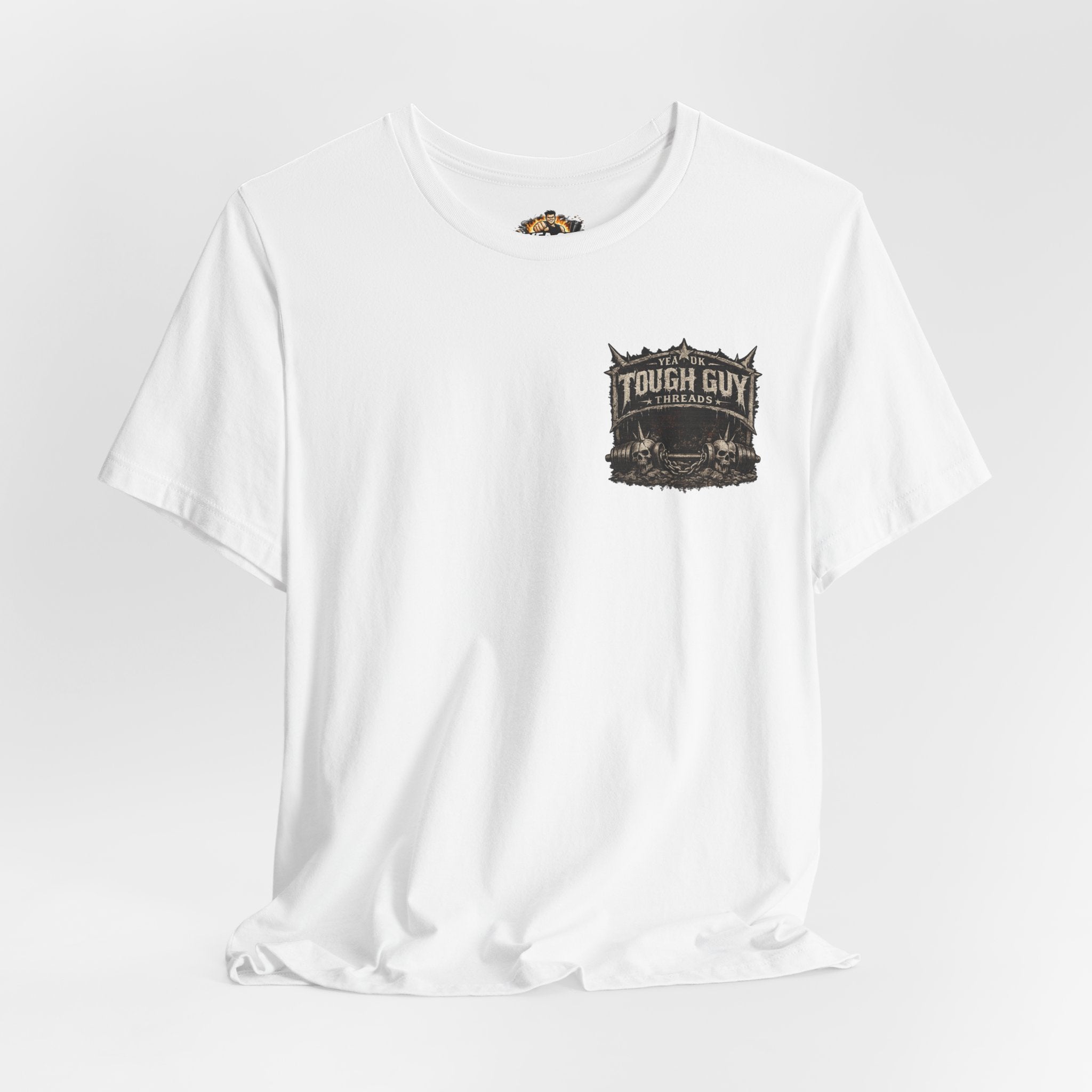 Relentless Tough Guy Graphic Tee — "Relentless" Back Print