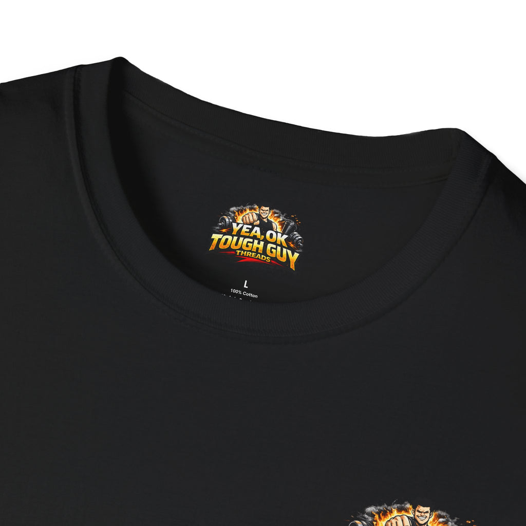 Gym T-Shirt — "Push Yourself to the Breaking Point: Tear. Break. Rinse. Repeat." Motivational Workout Tee