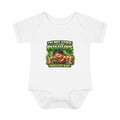 Tough Guy Baby Bodysuit - "I'm Not Stuck I'm Doing Pushups" Infant Onesie